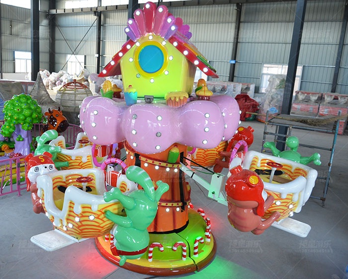 兒童樂(lè)園糖果飛船