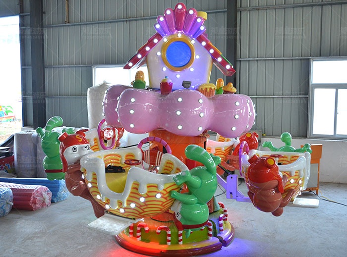兒童樂(lè)園糖果飛船